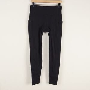 Athleta Altitude Stash High Rise Polartec Power Stretch Fleece Leggings Womens S